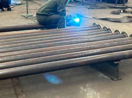 红桥20#无缝注浆管加工108*6钢花管棚管